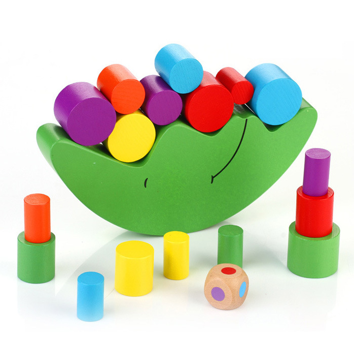 月亮平衡游戏早教亲子活动玩具